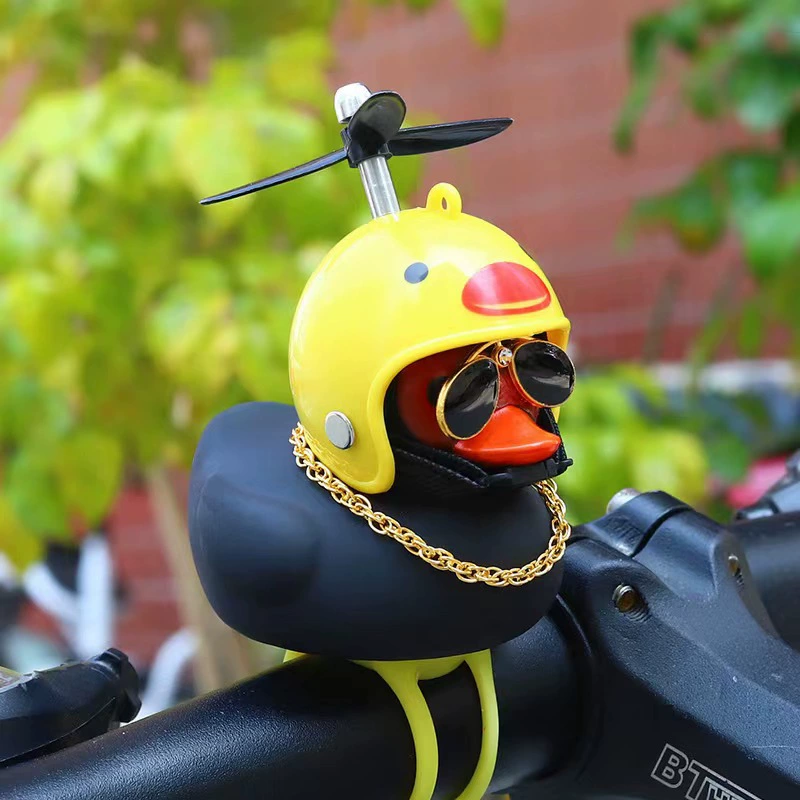 Автомобиль тремоло утка сломанная ветровая утка бамбуковая Стрекоза пропеллер каракули утка очки DIY маленькая Желтая утка Имбирная утка черная утка