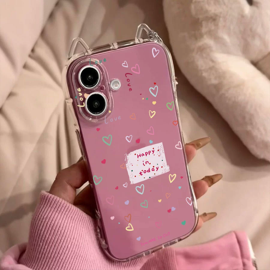 Apple, iPhone15, чехол для телефона с мультяшной совместимостью, 15promax