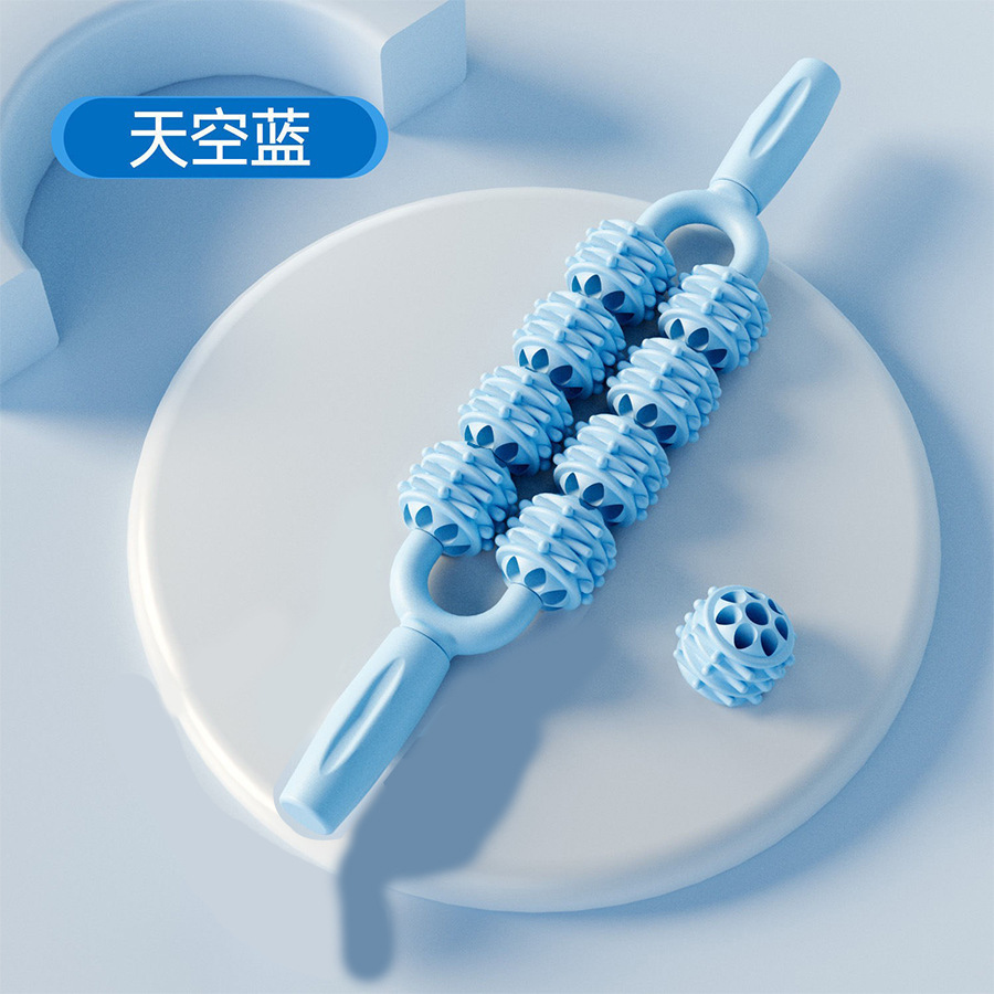 Rodillos de masaje para niños, rodillos de dientes de lobo, rodillos de masaje para piernas, rodillos de masaje para niños