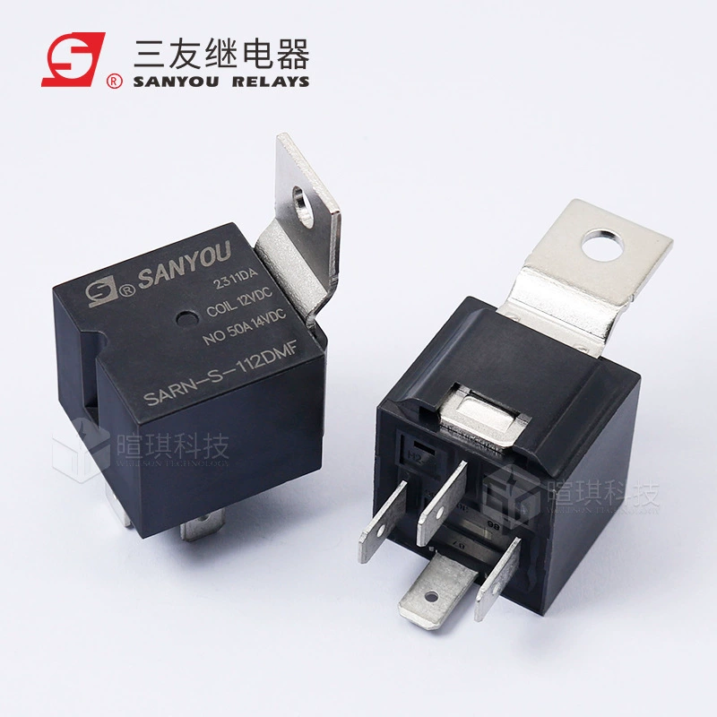 Sanyou Relay SARN-S-112DMP 12v24v автомобильный реле 4 контакта 50a