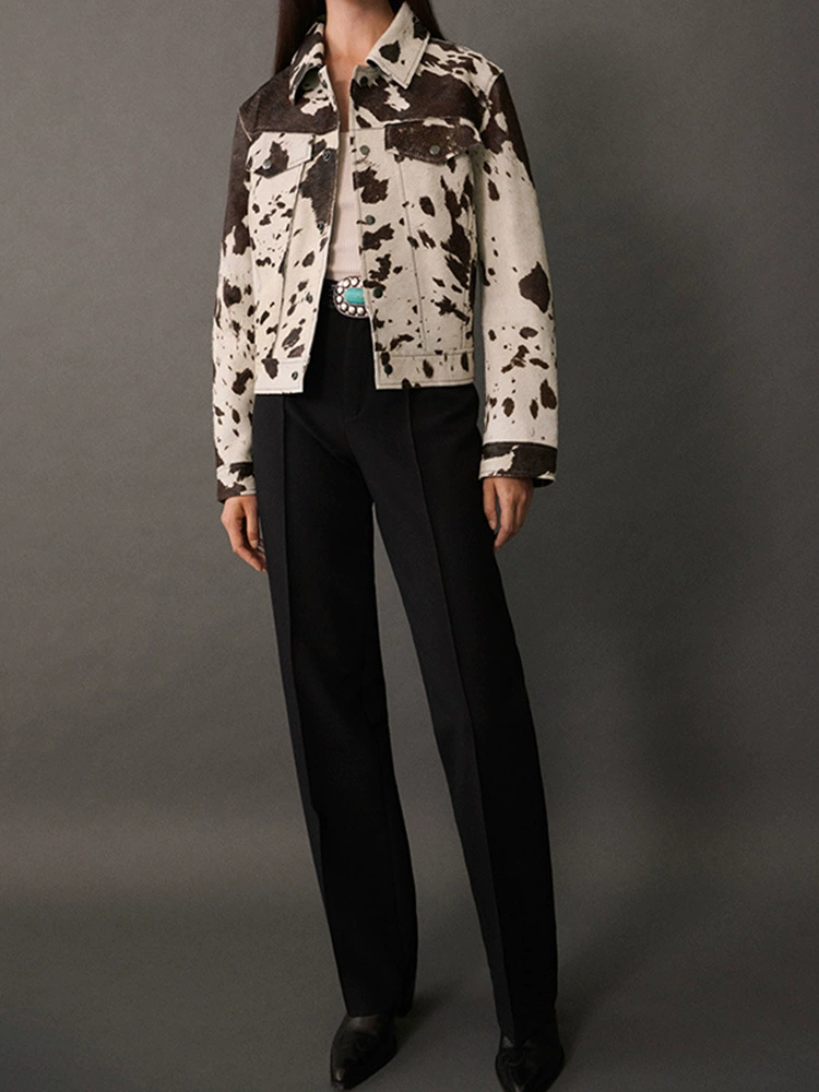 (Cross-border trading), retro short autumn jacket, oversize