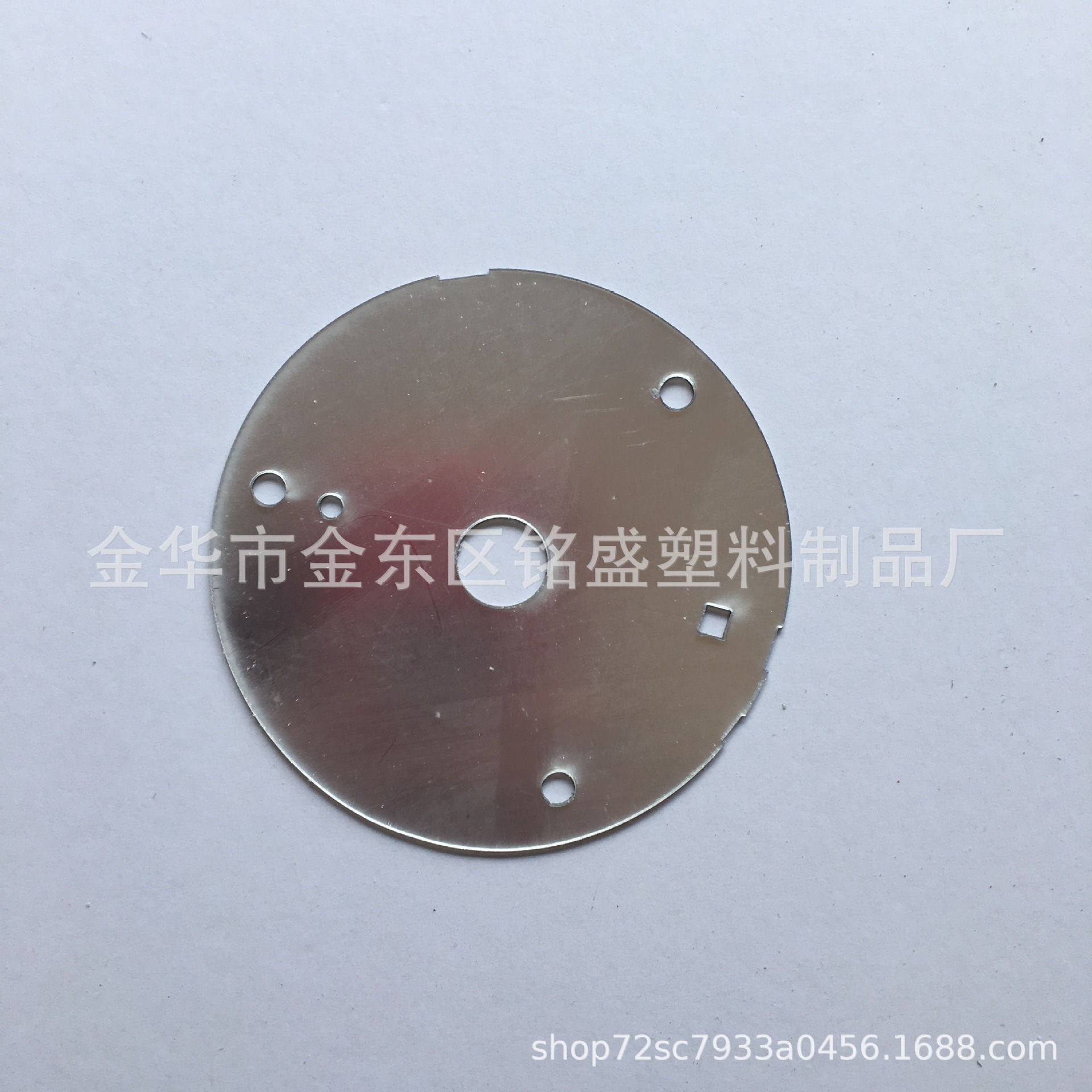 厂家专业加工 方形亚克力异形有机玻璃镜片 圆形打孔居中定制加工