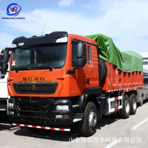 Sinotruk Howo səkkiztəkərli özüboşaldan, torpaq, mədən, qum daşıma, yüksək güclü
