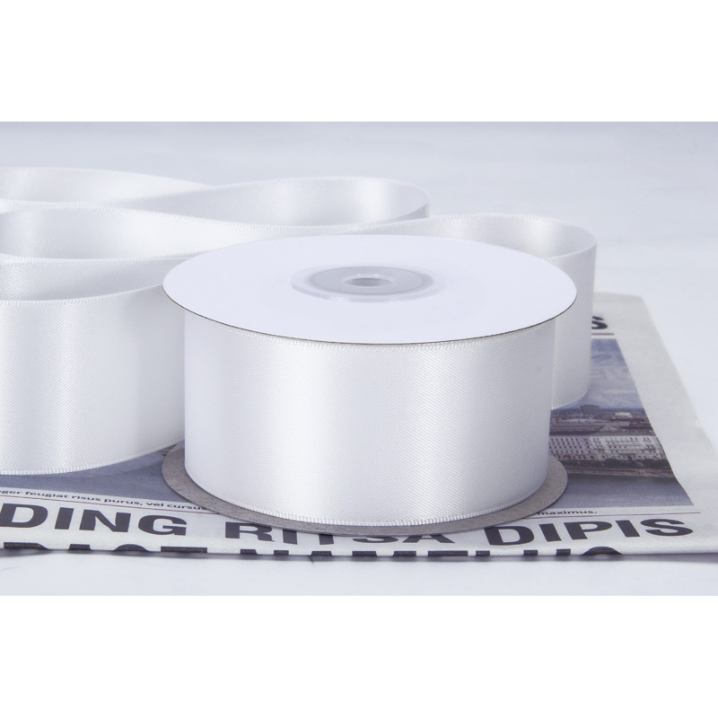 Accesorios de cinta gruesa cifrada al por mayor transfronteriza, cinta de poliéster de doble cara, caja de regalo, cinta de embalaje, lazo, cinta de recuerdo