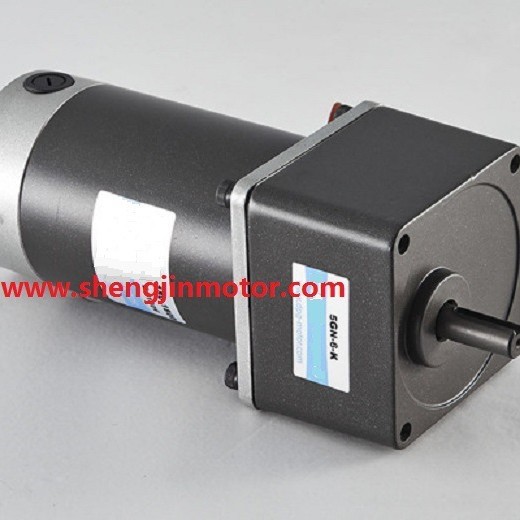 直流减速电机厂家现货120W24v12v直流减速马达打印机专用电动机