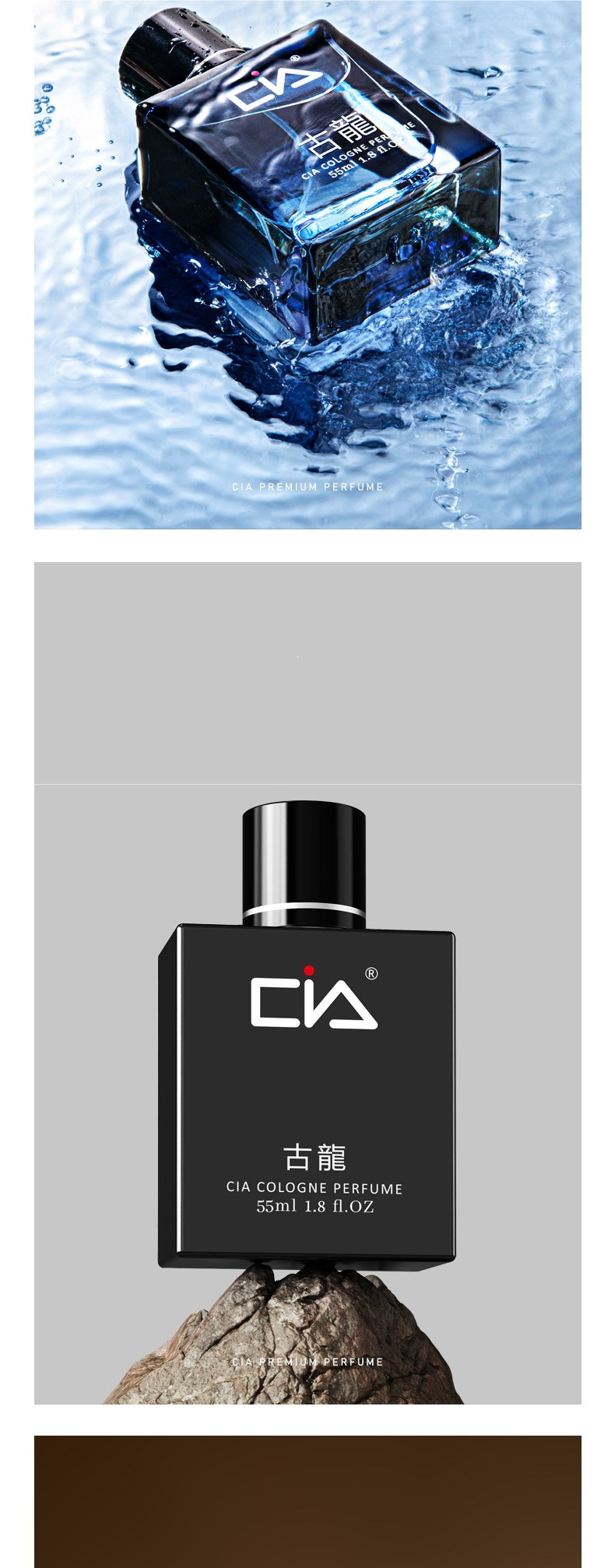 Men's Perfume Cologne Official Flagship Store Long-lasting Fragrance Light Scent Fresh and Natural Gift for Students and Women Authentic Product