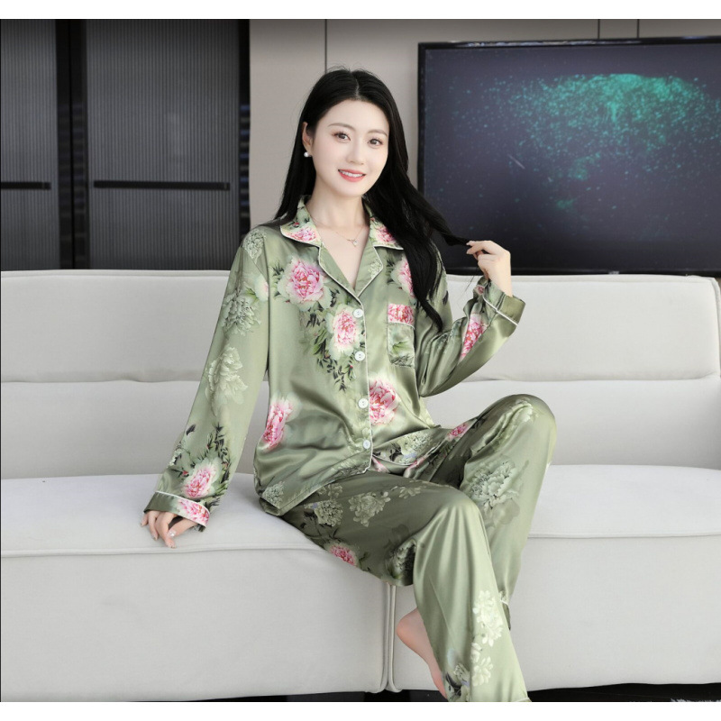 그린 피오니(긴소매, 바지)