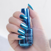 Metal silver nail polish stainless steel, 2023 collection, mirror effect, long-term effect, 12 colors