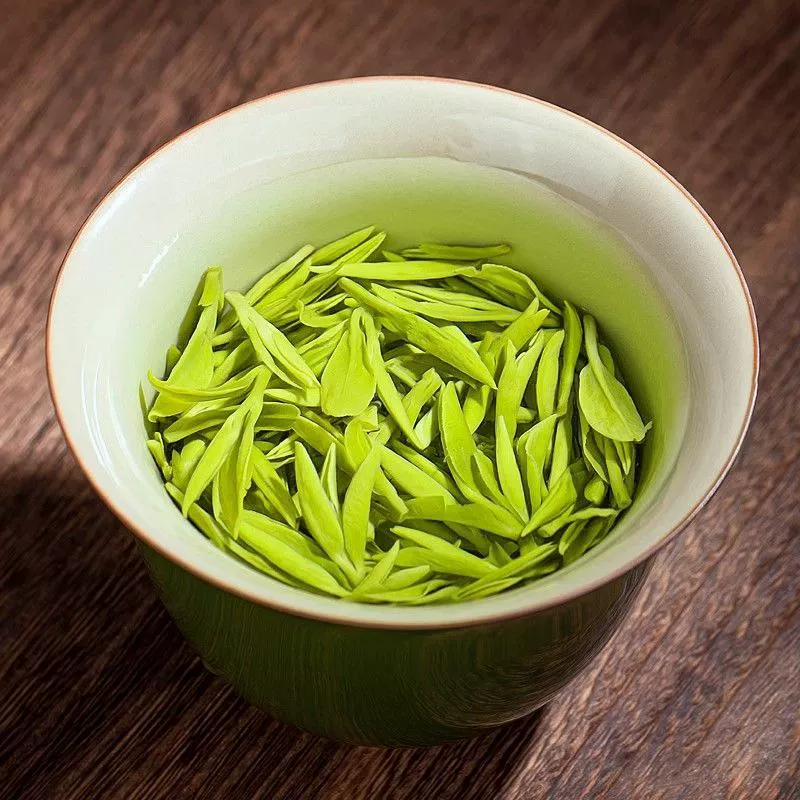 Longjing tea, green tea, loose tea