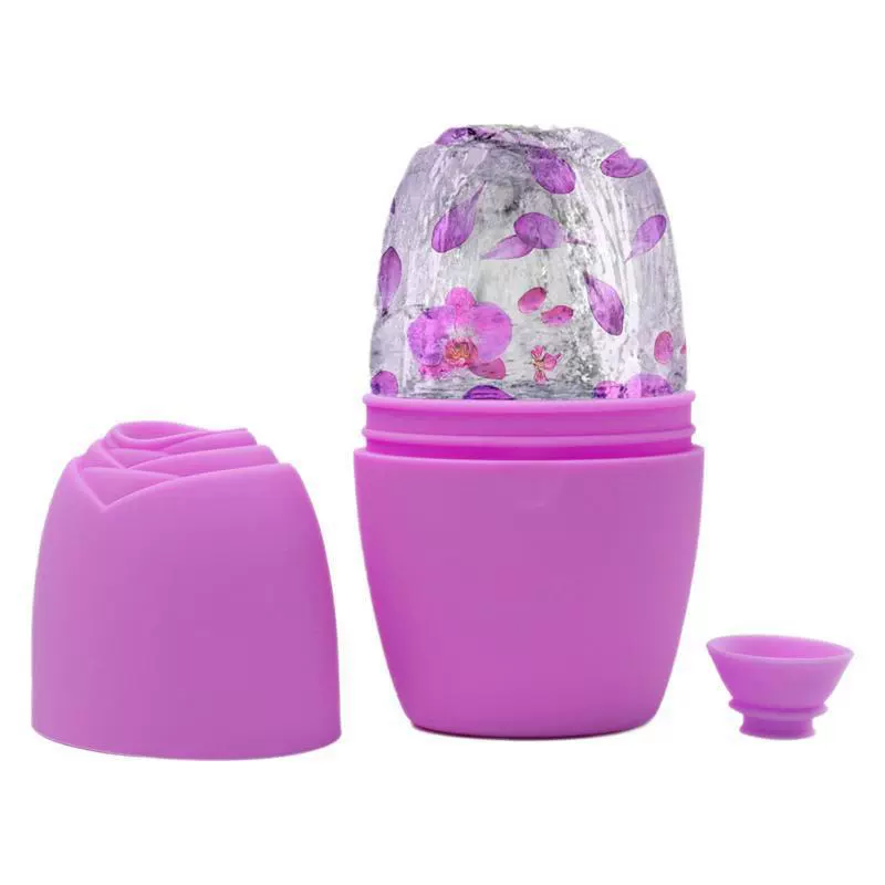 Платиновый силиконовый роллер массаж лица лед icer Ice Roller Ice face icer icer лед лицо силикон