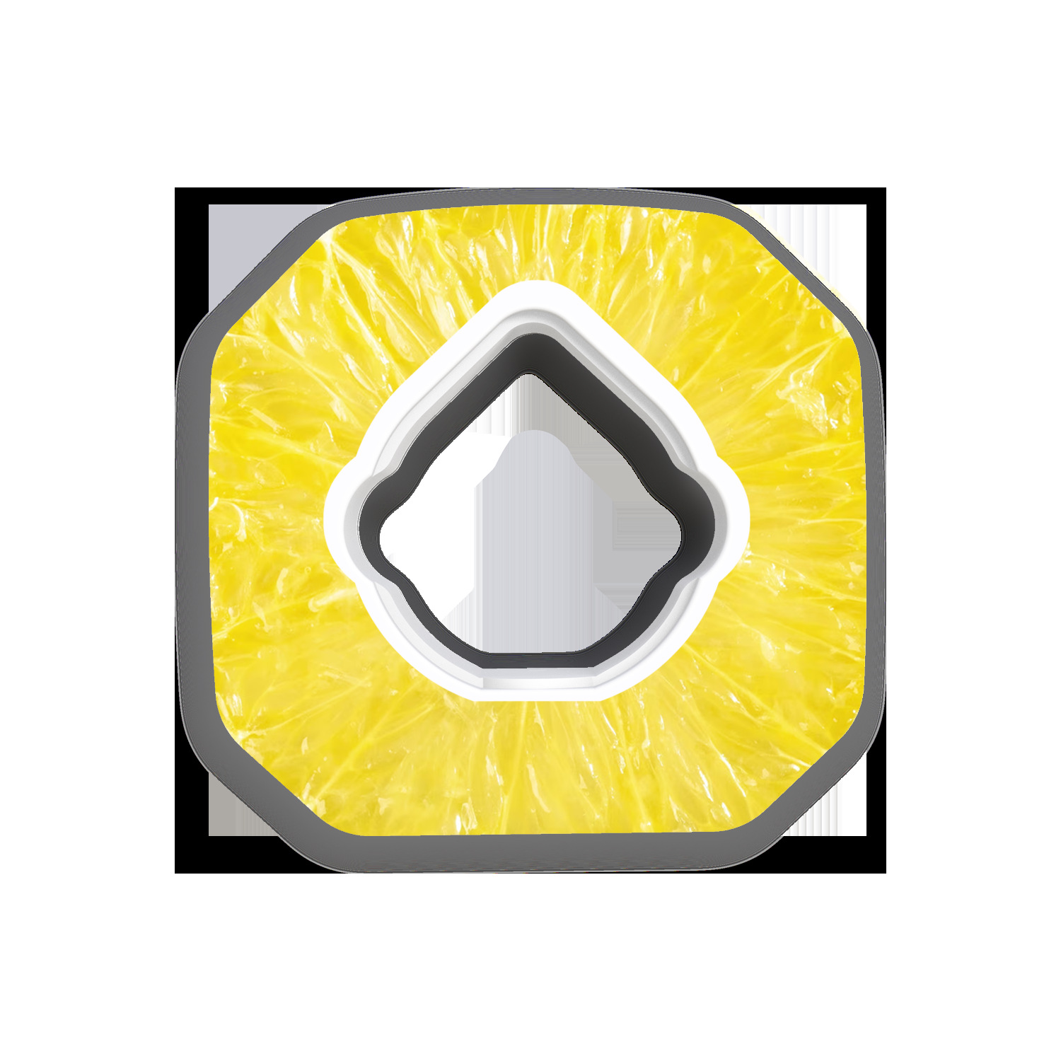 Limón amarillo (anillo universal cuadrado)