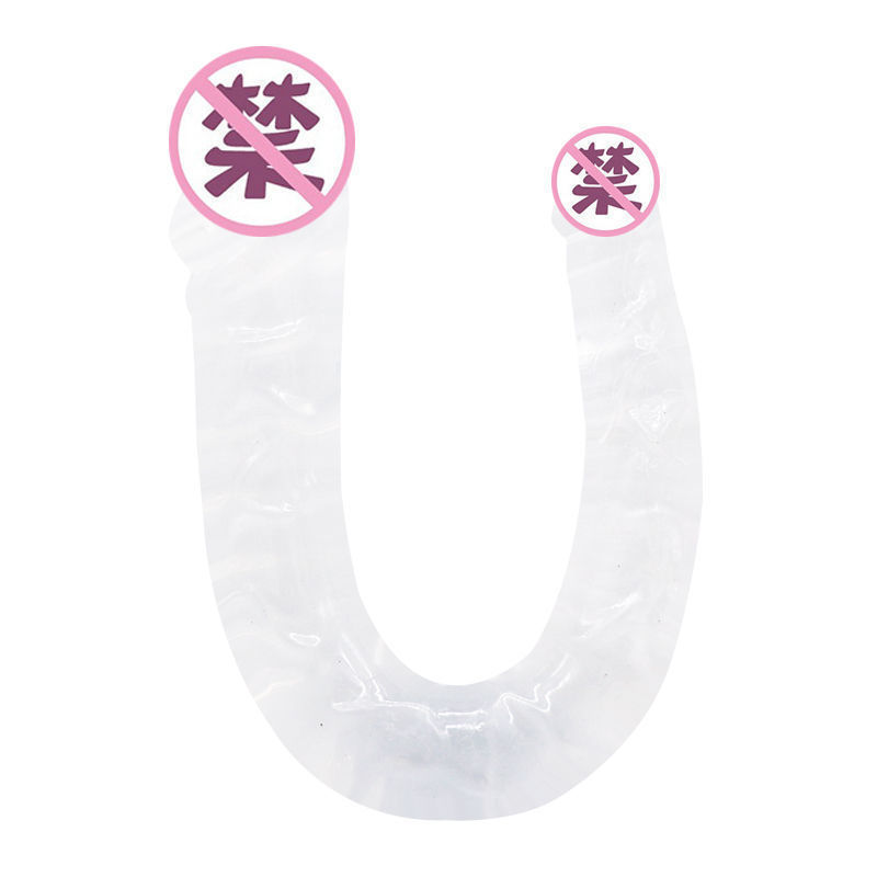투명한 양두 음경 U 자형
