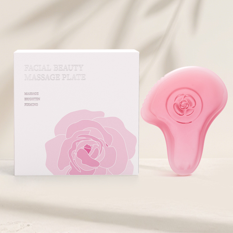 tabla de masaje facial con dispositivo de elevación de la frente debajo de los ojos de la cara y acupuntura de todo el cuerpo para dragar los meridianos y la varilla de extracción de tendones