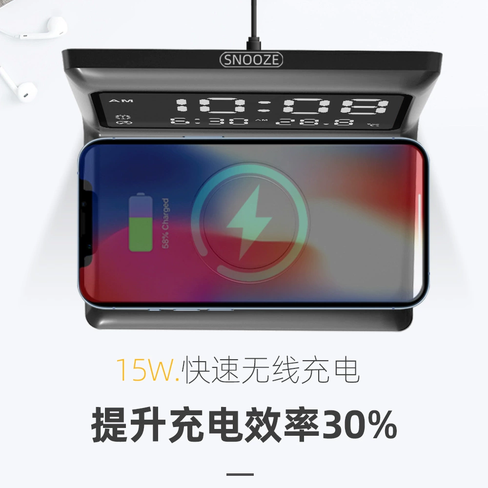 Apple, wireless watch, creative universal charger, three in one, (Cross-border trading)