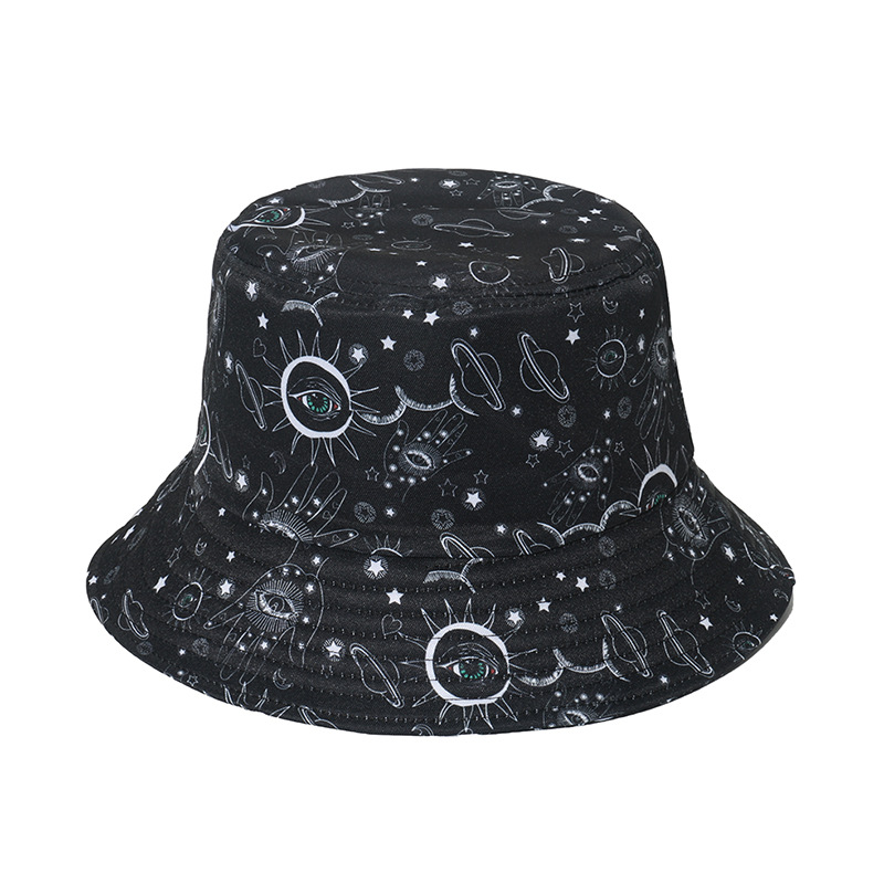 Unisex Fashion Tiger Leopard Sewing Flat Eaves Bucket Hat display picture 4