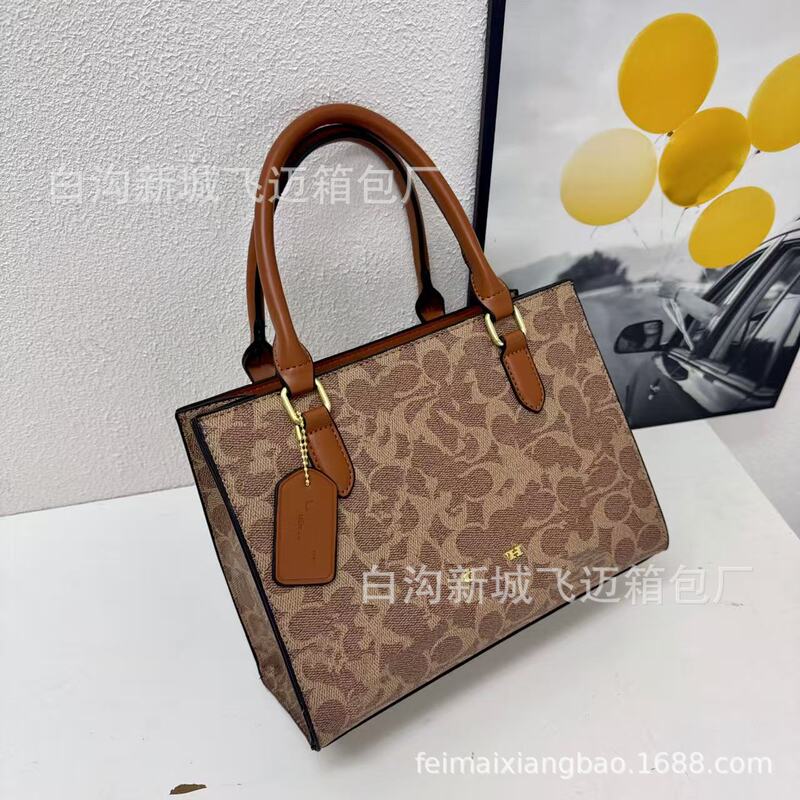 跨境2025新款时尚轻奢设计压痕欧美时尚大容量托特包ins斜挎包bag|undefined