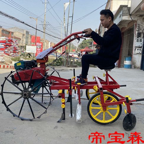 新款考烟盖地膜机红薯土豆铺地膜机高隆两用型高低宽窄覆膜机盖膜