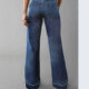 Cross-border exclusive wish Amazon hot 80045# new women's straight tube loose Joker jeans