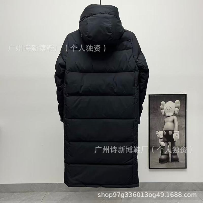 韩版北脸长款过膝男女羽绒服防寒保暖白鸭绒运动加厚外套面包服|undefined