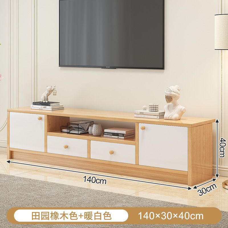 Gabinete de televisión nórdico pequeño tipo de casa sala de estar ligera lujoso moderno simple gabinete de piso de alquiler de casa puede retráctil gabinete de televisión