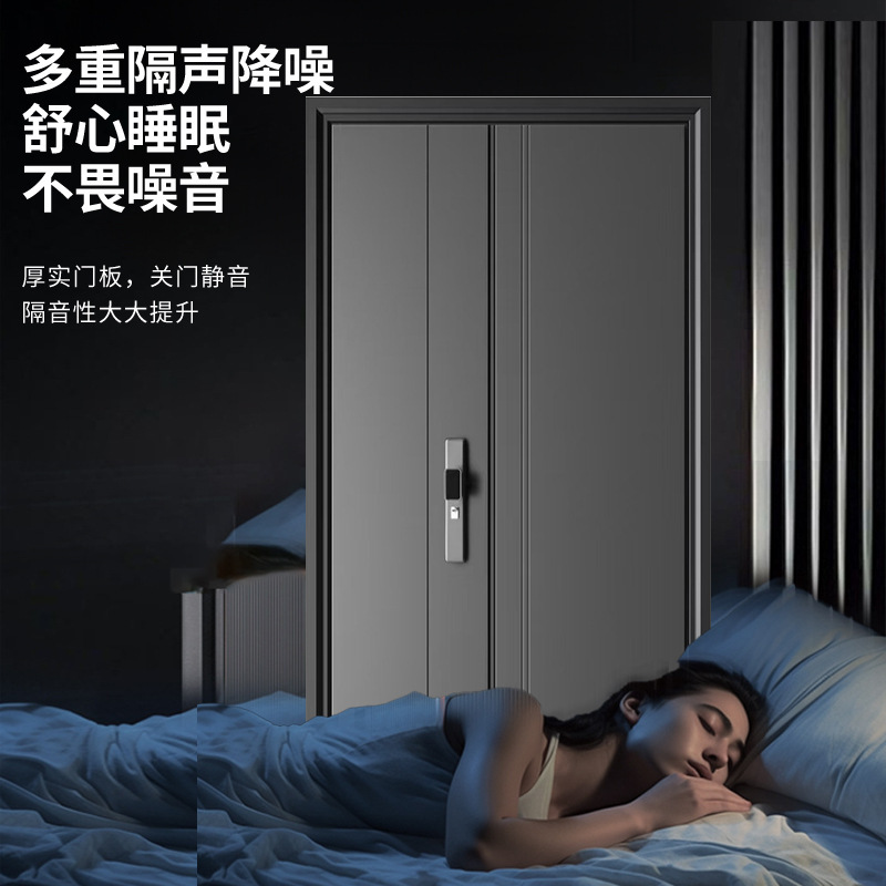 厂家直销安全防盗入户门甲级防尘防噪进户门锌合金高端智能防盗门|undefined
