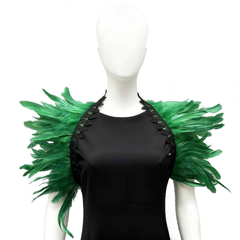 Amazon plumas mantel luchador show traje gladiador vestido estilo vikingo carnaval antiguo abrigo aristocrático TK