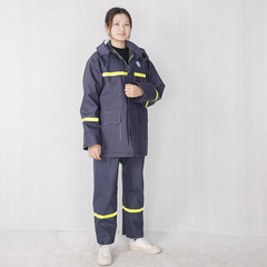 Thickened Raincoat and Rain Pants Set for Men, Waterproof Full-Body Protection Against Heavy Rain&mdash;Perfect for Food Delivery, Motorcycles, and Riding Outfits