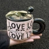 LOVE horizontal style (cup + lid + ball spoon)
