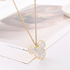 Golden brand cute necklace stainless steel, chain for key bag , sweater