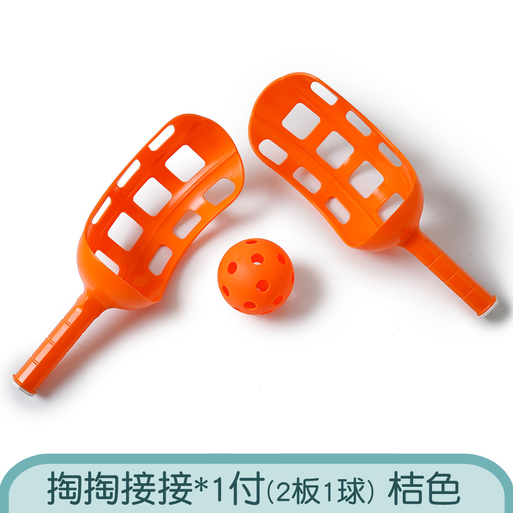 Juguete de educación temprana para padres e hijos receptor de pelota doble para niños