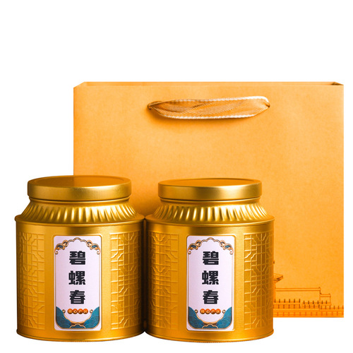 2024 New Tea Pre-Qingming Biluochun Loose Leaf Green Tea Biluochun Fragrant Tea Canister Bulk Wholesale
