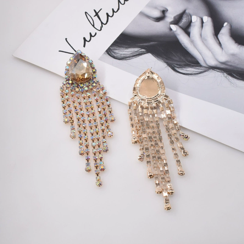 Earrings, silver needle, accessory, European style, internet celebrity