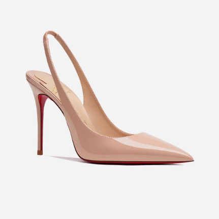 Cross-Border Cl Red-Soled Single Shoes with Open Back and Thin Heels, Women's High Heels, Pointed-Toe Wedding Shoes, 8cm, 10cm, 12cm Red Soles Cross-Border Cl Red-Soled Single Shoes with Open Back and Thin Heels, Women's High Heels, Pointed-Toe Wedding Shoes, 8cm, 10cm, 12cm Red Soles