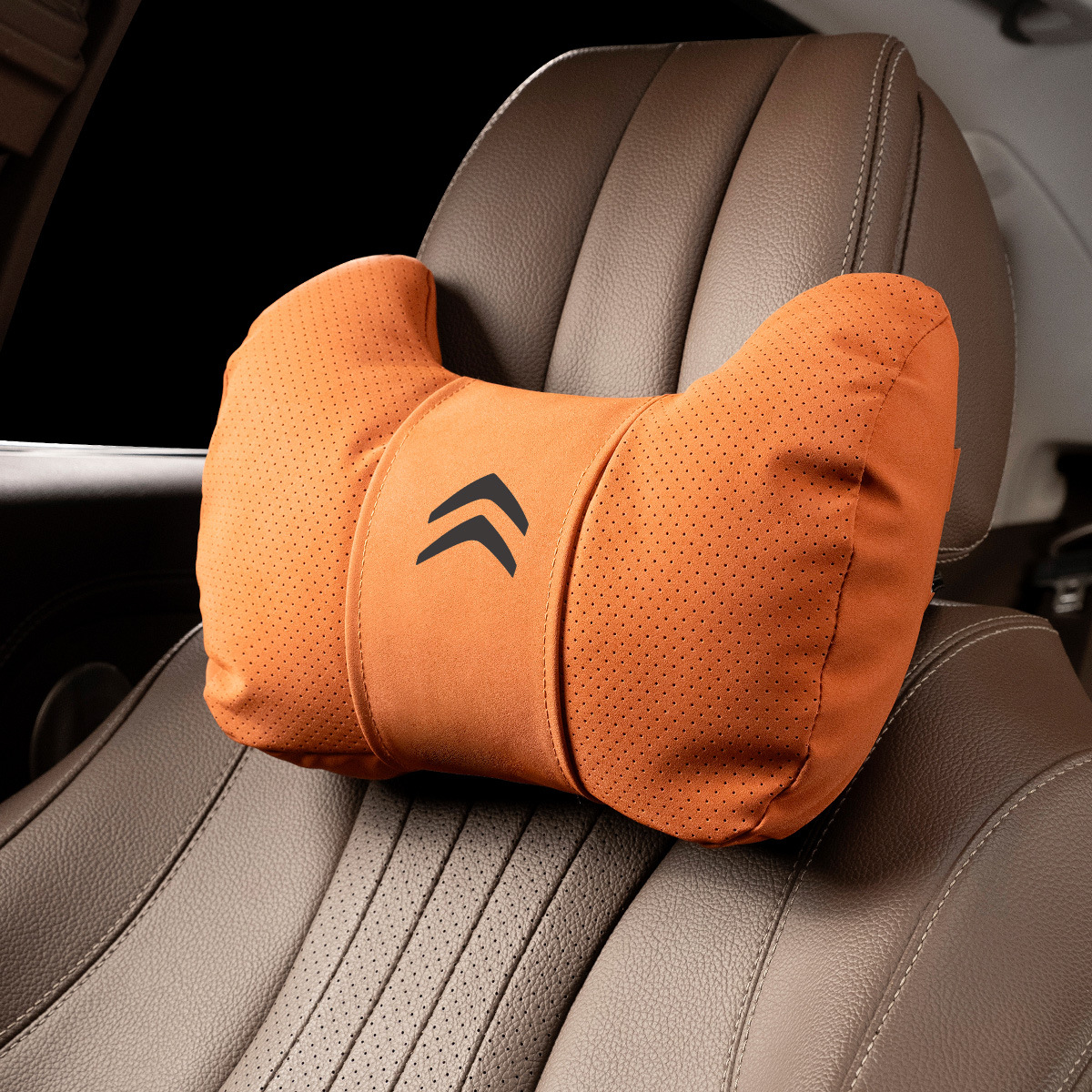 Horn [Love Horse Orange] Un paquete de reposacabezas Citroen