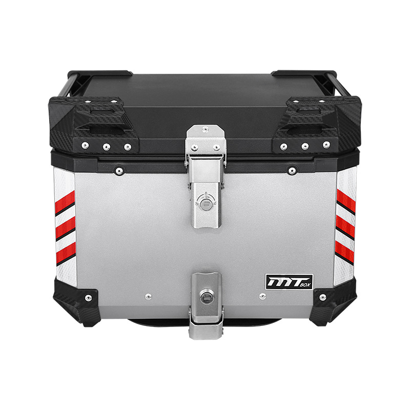 Scooter, caja trasera de aleación de aluminio, batería, ternero, coche eléctrico, maletero, gran capacidad para llevar