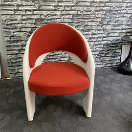北欧懒人沙发单人椅网红休闲椅子咖啡厅客厅卧室设计师轻奢沙发椅