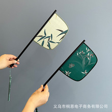 古风战国刀扇古典舞蹈望千年腰扇走秀拍照旗袍汉服写真道具古扇子