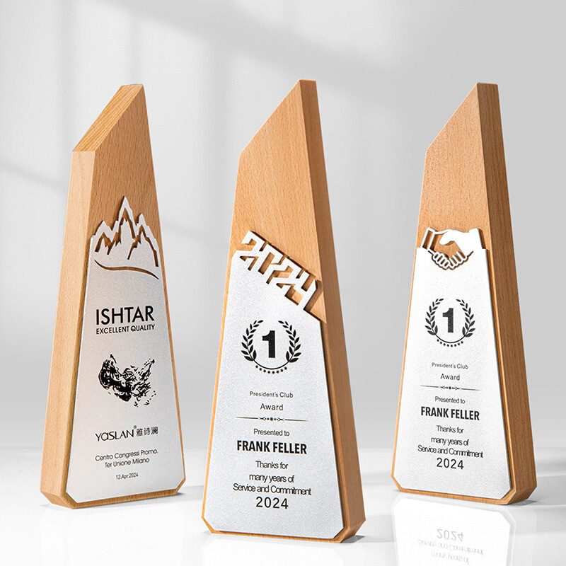 High-grade solid wood trophy customization creative hollow metal medal customization annual meeting award outstanding employees commemorative customization High-grade solid wood trophy customization creative hollow metal medal customization annual meeting award outstanding employees commemorative customization