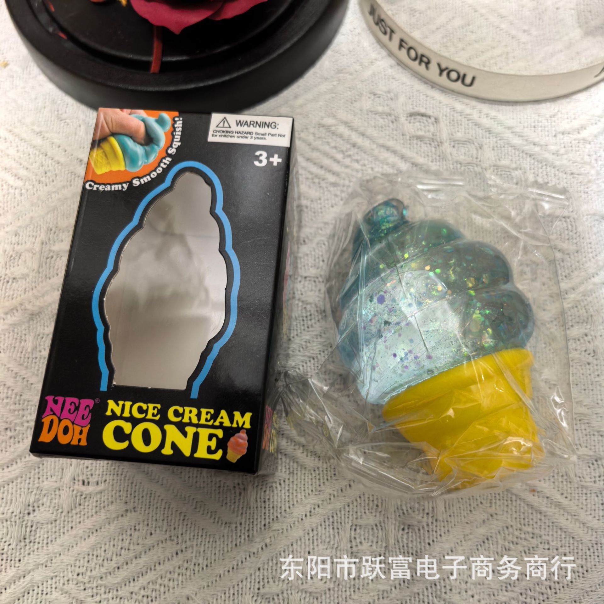 Azúcar helado dorado azul en polvo (150 g)
