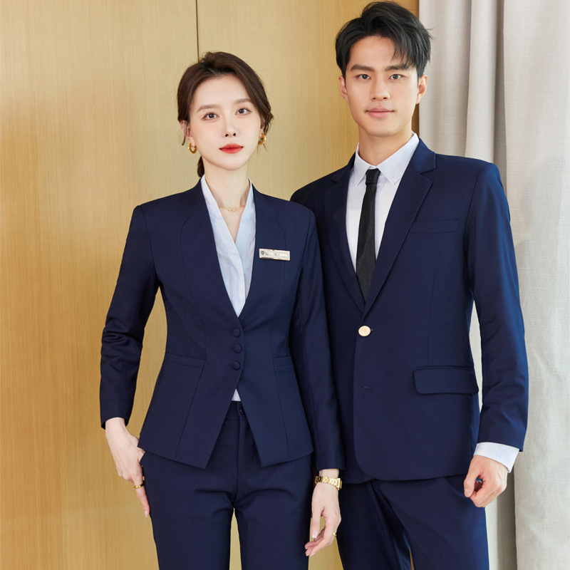 Suit Sets for Men and Women, Jewelry Store, Hotel Front Desk Manager, Property Sales Workwear, Uniform, Suit, Formal Wear Suit Sets for Men and Women, Jewelry Store, Hotel Front Desk Manager, Property Sales Workwear, Uniform, Suit, Formal Wear
