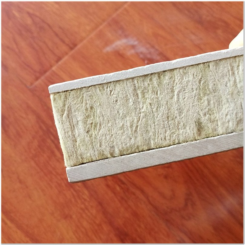 100mm厚保温一体板和铝板 岩棉保温装饰一体板厂家