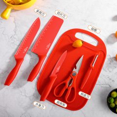 Yangjiang Knife Stainless Steel Children's Food Preparation Gift Knife Set Wheat Straw Knife Set