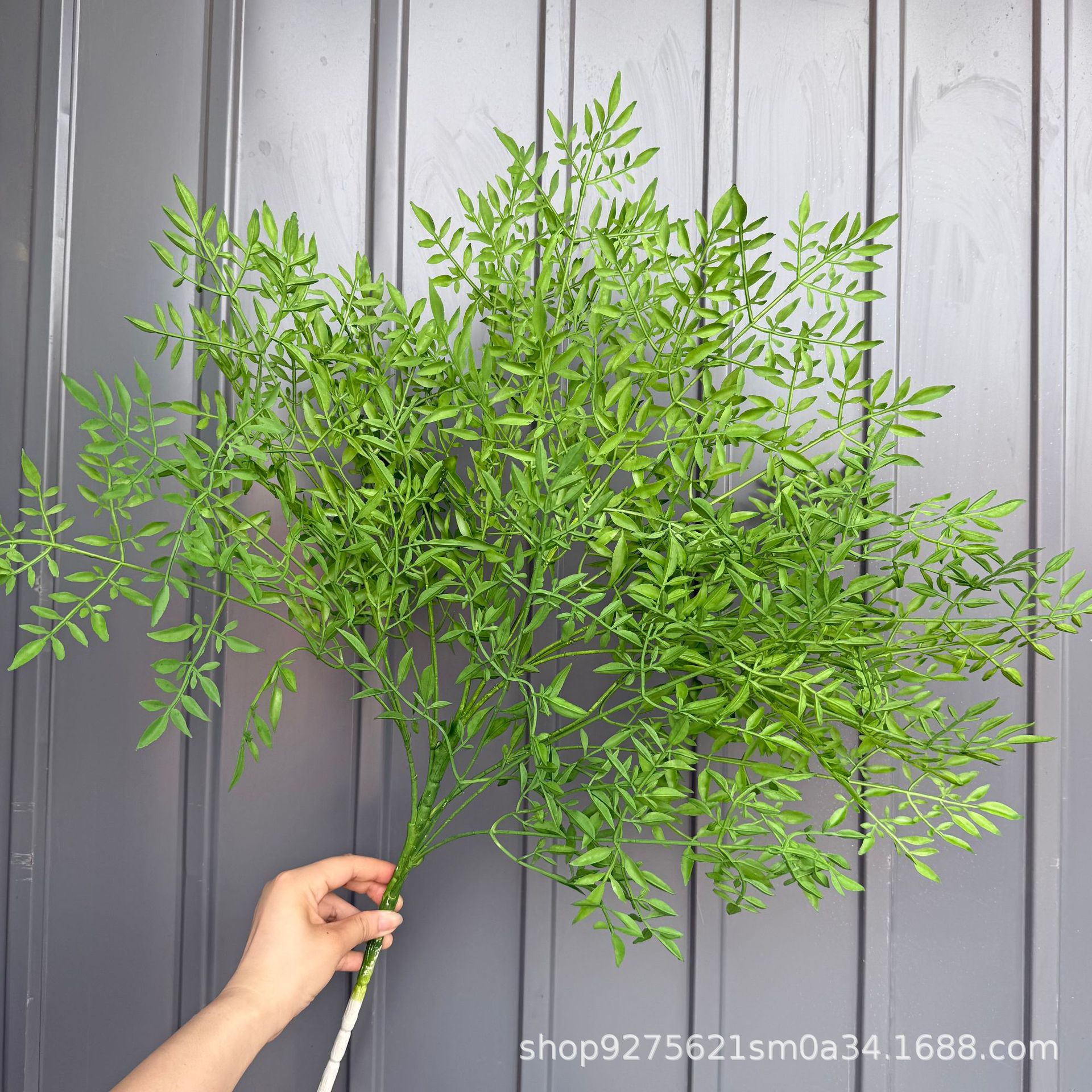 Dazhi 21 tenedor Nantian Bamboo-Gradiente Verde