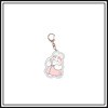 Cartoon acrylic keychain