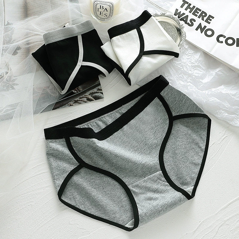 Japanese fashionable comfortable pants, breathable underwear for hips shape correction, mid rise