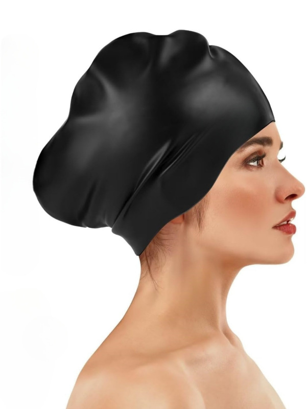 ビッグマック特大スイミングキャップシリコンラージハットクロスボーダー専用ロングヘアドレッドヘアプラスサイズスイミングキャップメーカー印刷可能|undefined