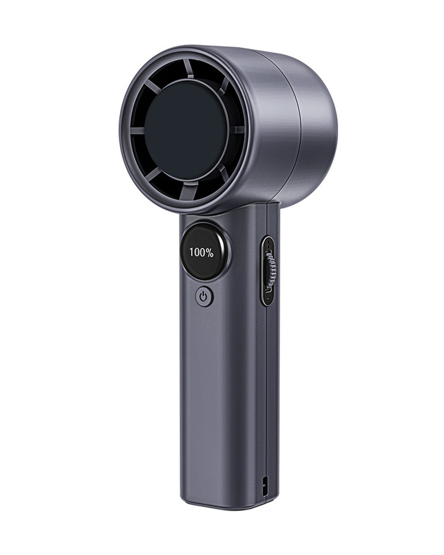 2025 夏の新入生屋外ハンドヘルドポータブル USB 小型ファンスマートデジタルディスプレイ 100 ギア高速超強風|undefined