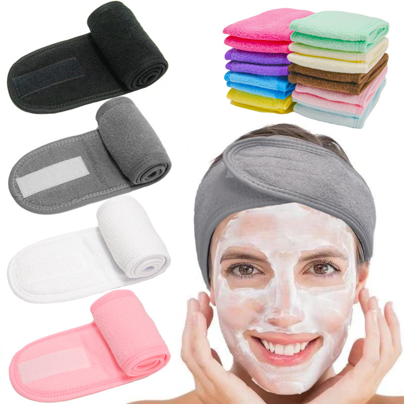 Ready Stock Velcro Headband Double Layer Confinement Headscarf Face Wash Headband European and American Cross-Border Ant Cloth Headband Ready Stock Velcro Headband Double Layer Confinement Headscarf Face Wash Headband European and American Cross-Border Ant Cloth Headband