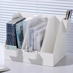 オフィスデスクトップ和風ファイル収納ボックス面取りA4データ収納ラック書籍収納ボックス雑貨整理ボックス