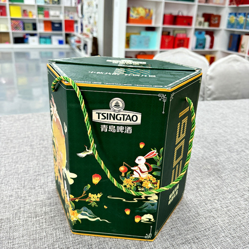Food company high-end liquor packaging box creative double door wine box single and double wine red wine packaging gift box